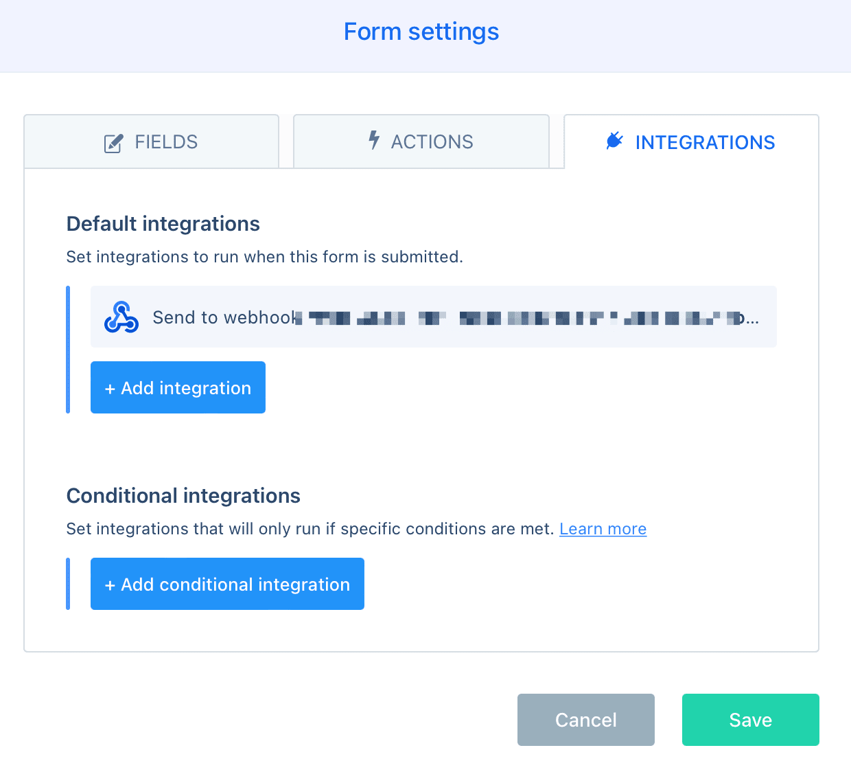 ConvertBox Webhook